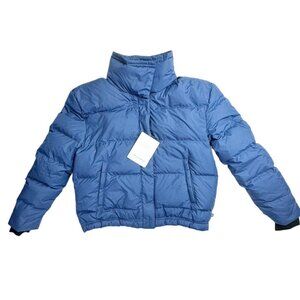 Athleta Girl Blue Down Puffer